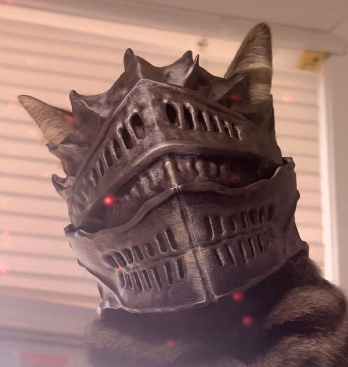 Ashen Cat helmet