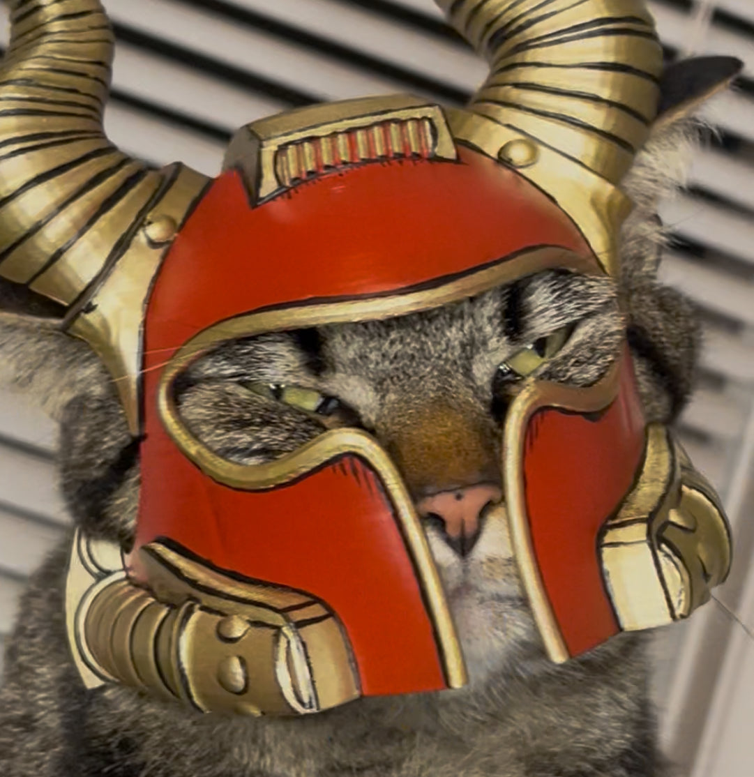 Chaos Knight Bimbus Cat Helmet