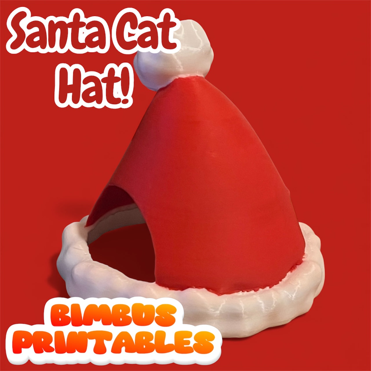 Santa Bimbus Cat Hat