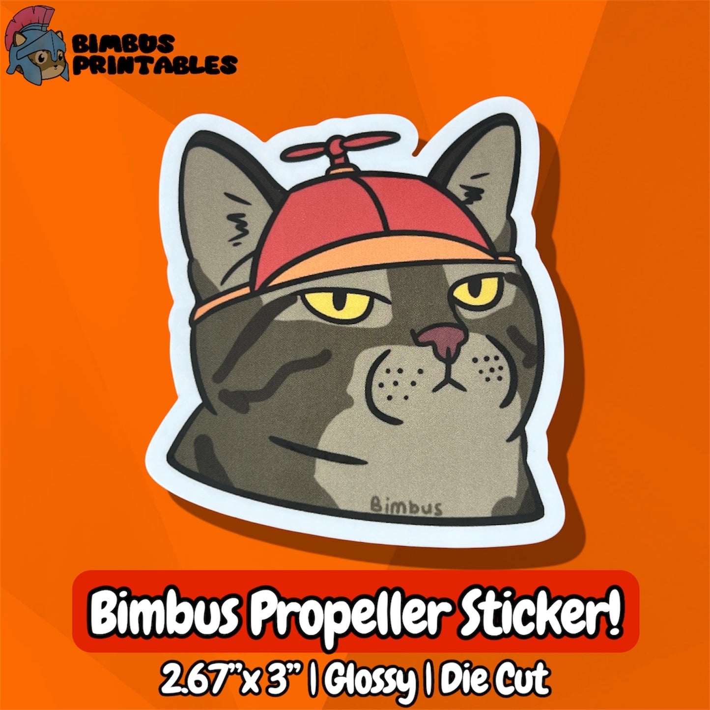 Propeller Bimbus Sticker