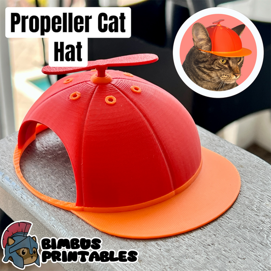 Propeller Cat Cap