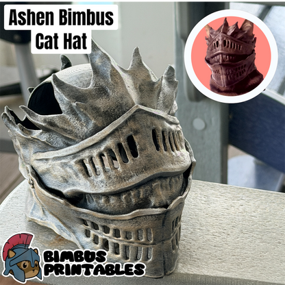 Ashen Cat helmet